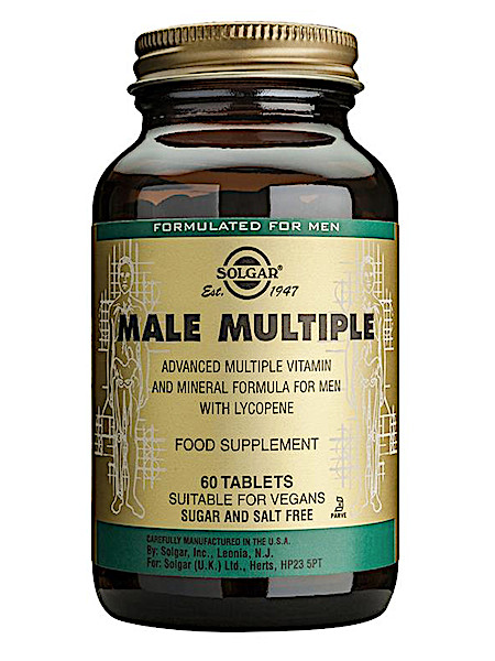 Solgar Vitamins Male Multiple (60 tabletten)