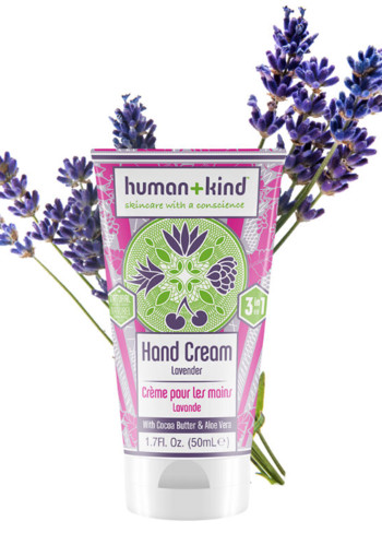 Human+Kind Hand elleboog voet creme botanical vegan (50 Milliliter)