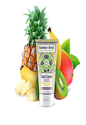 Human+Kind Hand elleboog voet creme tropical vegan (50 Milliliter)