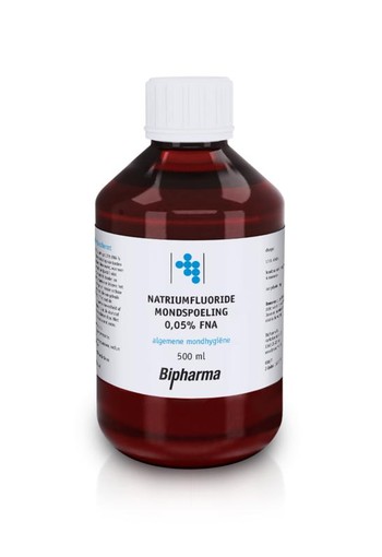 Bipharma Natriumfluoride mondspoeling 0,05% FNA (500 Milliliter)