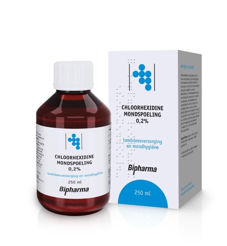 Bipharma Chloorhexidine mondspoelmiddel 0.2% (250