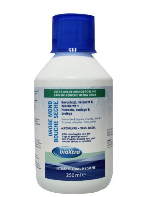 Bioxtra Mondwater zonder alcohol voor droge mond (250 Milliliter)