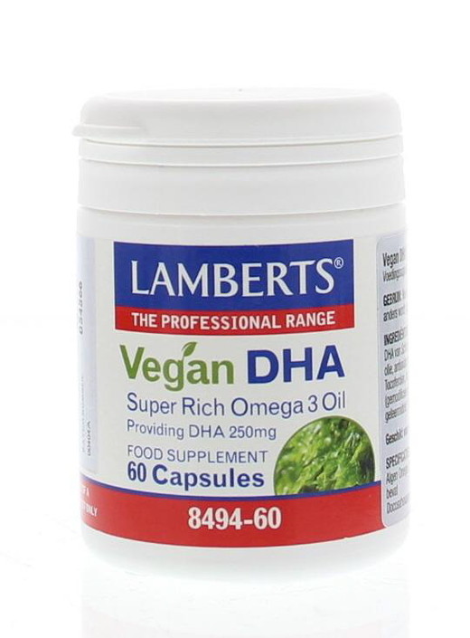 Lamberts Vegan DHA 250mg (60 Capsules)