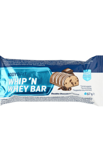Body & Fit Whip 'N Whey Bar Double Chocolate 58 gram