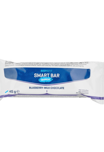 Body & Fit Smart Bar Crunchy™ Crunchy Blueberry Chocolate Protein Bar 49 gram