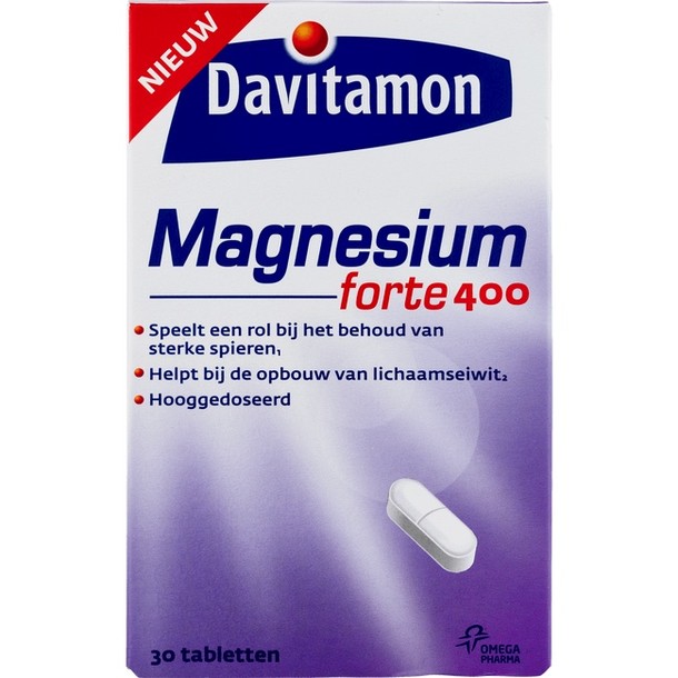 Davitamon Magnesium 400 mg Tabletten 30 stuks 