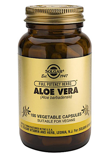 Solgar Vitamins Aloe Vera 520mg (100 capsules)