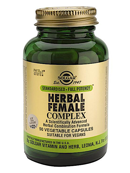 Solgar Vitamins Herbal Female Complex (50 capsules)