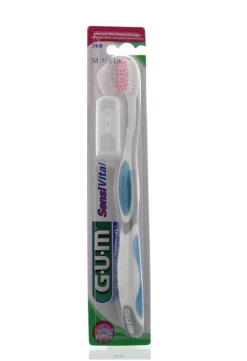 GUM Sensivital tandenborstel (1 Stuks)