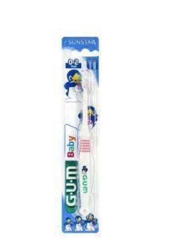 GUM Kids tandenborstel 0-2 jaar (1 Stuks)