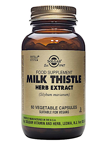 Solgar Vitamins Milk Thistle Herb Extract (60 capsules)
