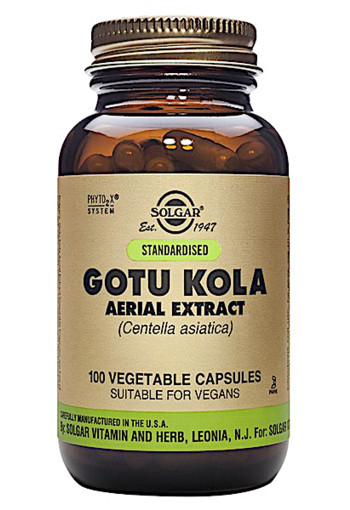 Solgar Vitamins Gotu Kola Aerial Extract (60 capsules)