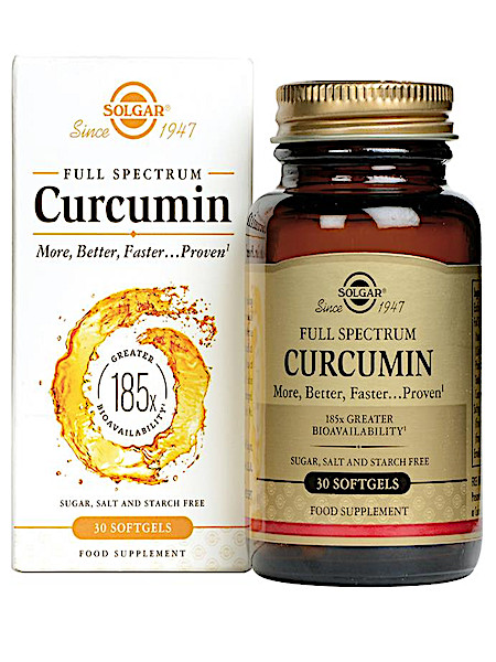 Solgar Vitamins Full Spectrum Curcumin (30 softgels)