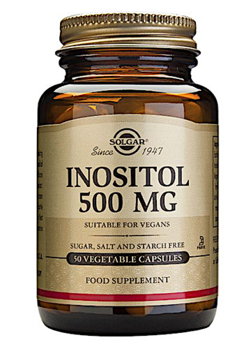 Solgar Vitamins Inositol 500mg (50 capsules)