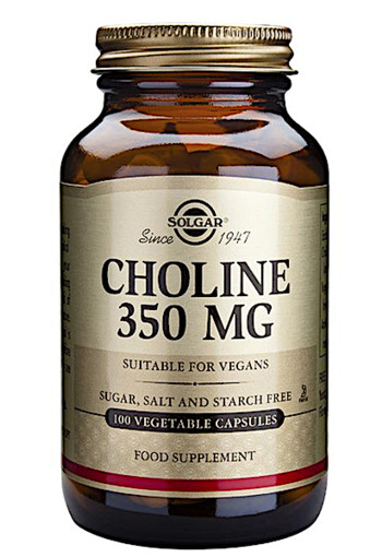 Solgar Vitamins Choline (100 capsules)