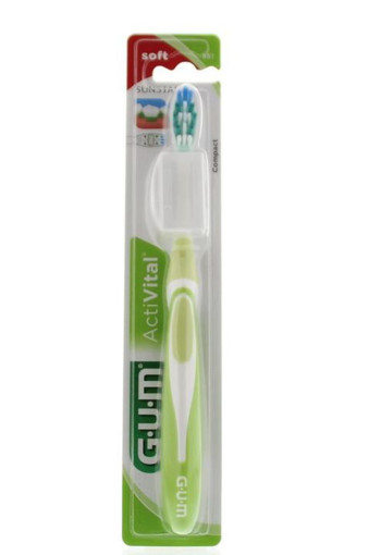 GUM Activital tandenborstel soft (1 Stuks)