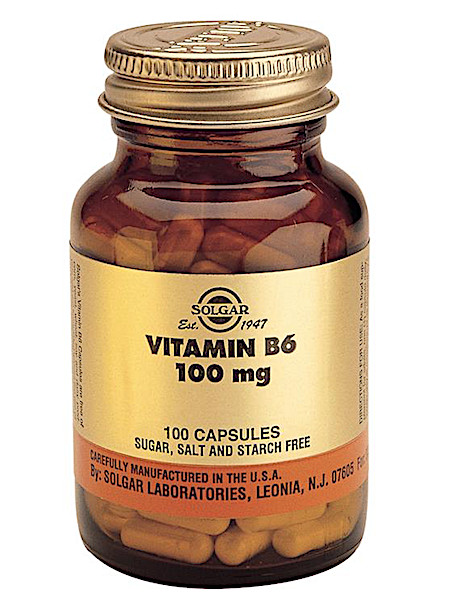 Solgar Vitamins Vitamin B-6 100mg (100 capsules)