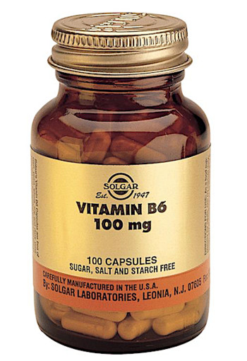 Solgar Vitamins Vitamin B-6 100mg (100 capsules)