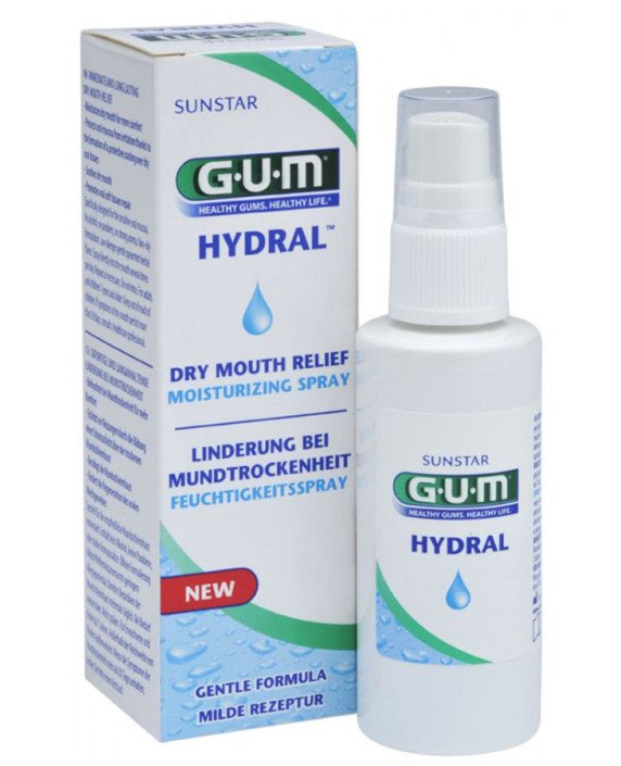 GUM Hydral bevochtigingsspray (50 Milliliter)
