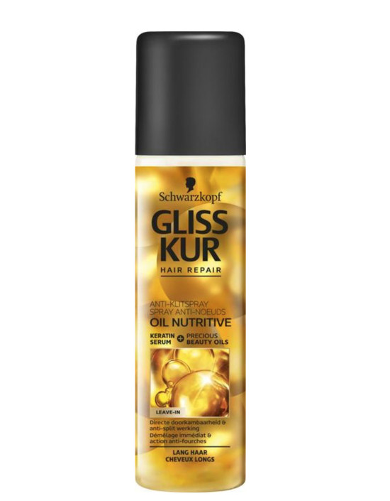 Schwarzkopf Gliss Kur Anti klit spray oil nutritive (200 ml)
