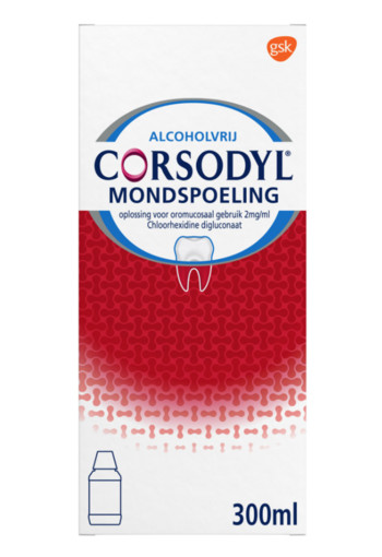 Corsodyl Mondspoeling (300 Milliliter)