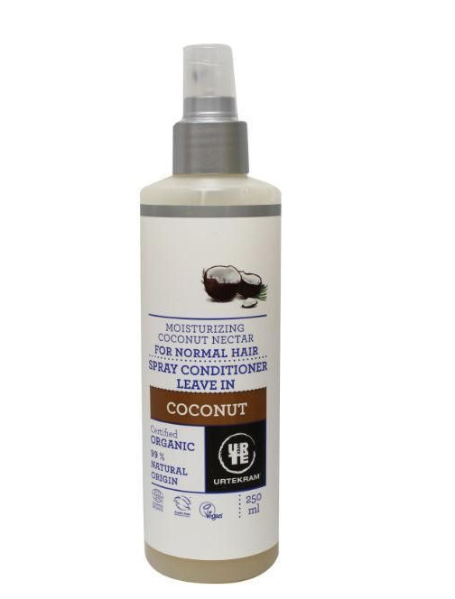 Urtekram Conditioner spray kokosnoot (250 Milliliter)