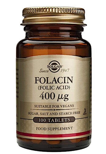 Solgar Vitamins Folacin 400mcg (100 tabletten)