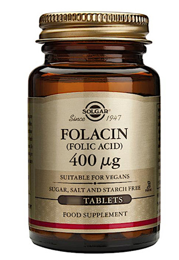Solgar Vitamins Folacin 400mcg (250 tabletten)
