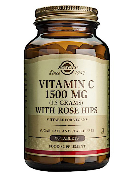 Solgar Vitamins Vitamin C with Rose Hips 1500mg (90 tabletten)