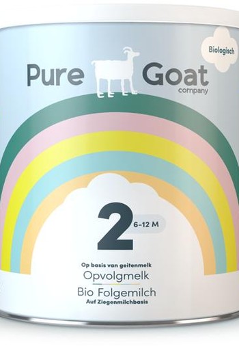 Pure Goat Opvolgmelk 2 bio (800 Gram)