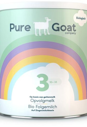 Pure Goat Opvolgmelk 3 bio (800 Gram)