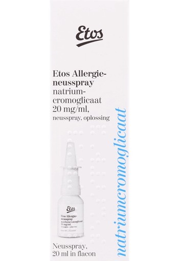 Etos Allergie Neusspray Natriumcromoglicaat 20 mg/ml ( 20ml )