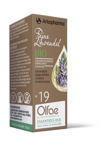 Olfae Fijne lavendel 19 bio (10 Milliliter)