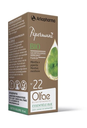 Olfae Pepermunt 22 bio (10 Milliliter)