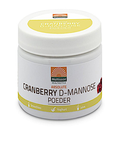 Mattisson Cranberry D-mannose poeder (100 Gram)