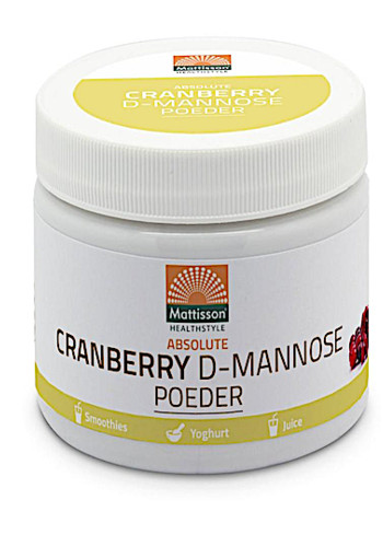 Mattisson Cranberry D-mannose poeder (100 Gram)