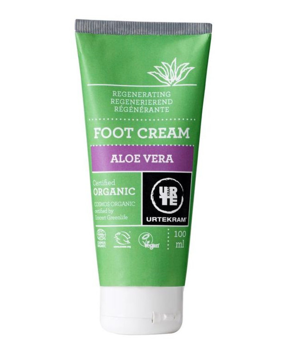 Urtekram Voetcreme aloe vera (100 Milliliter)