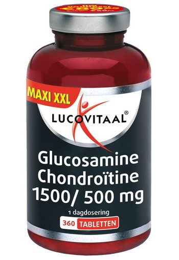 Lucovitaal Glucosamine Chondroïtine 360 tabletten MAXI XXL  Weer leverbaar vanaf half juni 2024 RESERVEER NU!