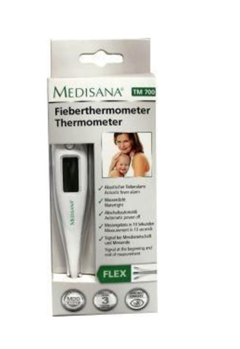 Medisana Digitale thermometer flexibele punt TM700 (1 Stuks)