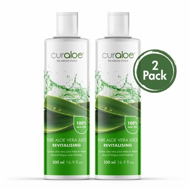 Curaloe® Health line - Pure Aloe Vera Juice  / 500ml - 2 pack