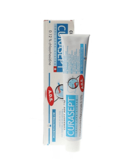 Curasept 0.12% (75 ml) Tandpasta met chloorhexidine