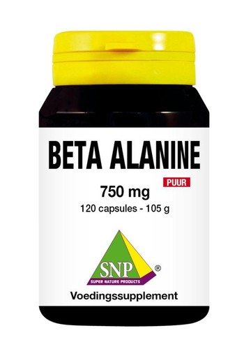 SNP Beta alanine 750 mg puur (120 Capsules)