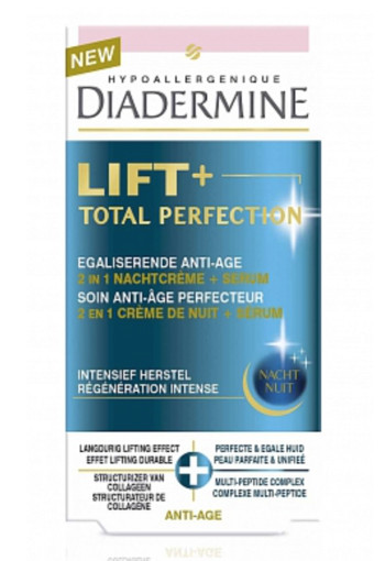 Diadermine Lift+ perfect total perfection night cream & serum (50 Milliliter)