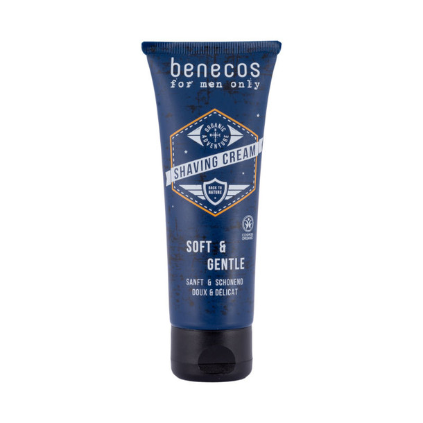 Benecos Natural for men only vegan shaving cream (75 Milliliter)