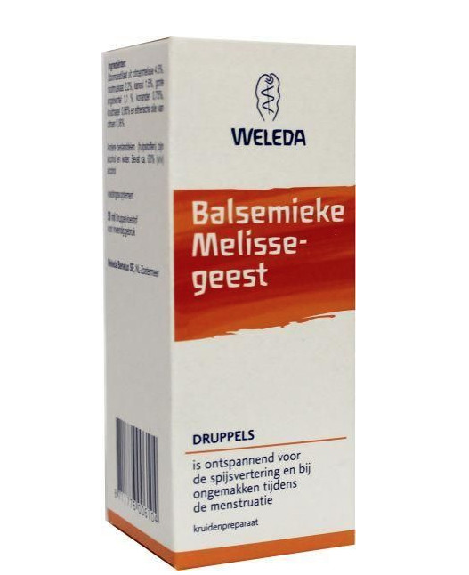Weleda Balsemieke melissegeest bio (50 Milliliter)