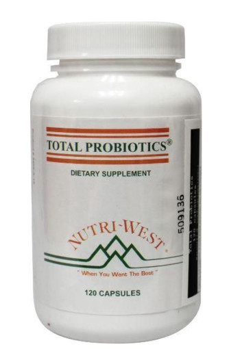 Nutri West Total probiotics (120 Capsules)