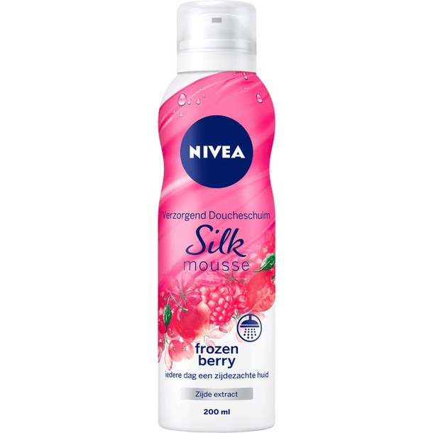 NIVEA Silk Mousse Frozen Berry 200 ml