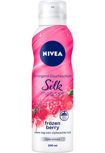 NIVEA Silk Mousse Frozen Berry 200 ml