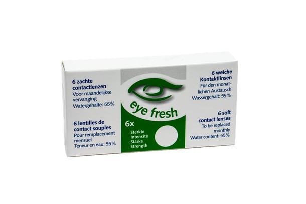 Eyefresh Maandlenzen -5.50 (6 Stuks)