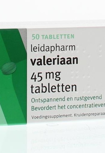 Leidapharm Valeriaanextract 45mg (50 Tabletten)
